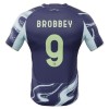 Camisola Ajax Amsterdam Brobbey 9 Equipamento Alternativa 2025-26 Manga Curta